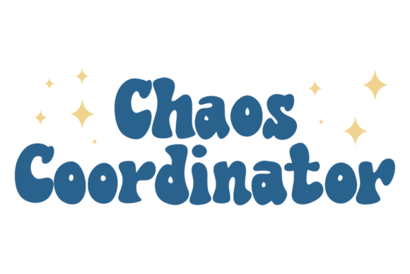 Chaos Coordinator Graphics for Crafts & Branding