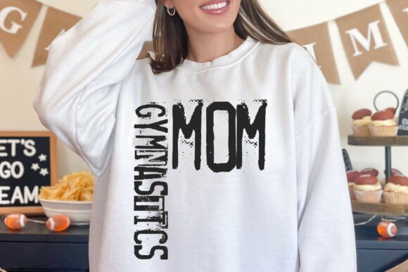 Gymnastics Mom Typography: Fresh Graphics for Crafts
