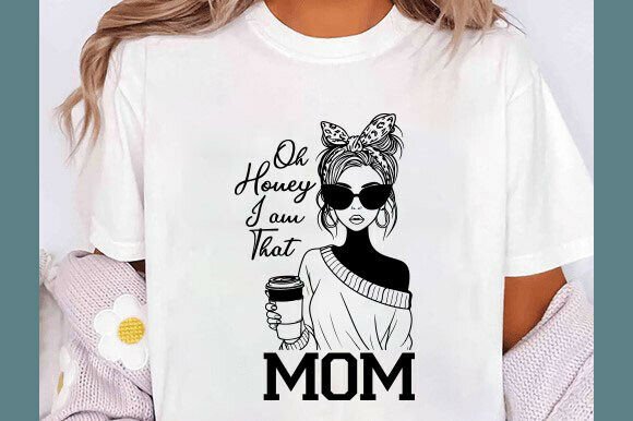 Mama SVG & Coffee Mom Graphics for T-Shirt Designs