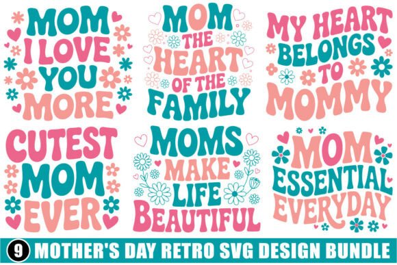 Retro Charm for Mom: A Designer's Review of the SVG Bundle