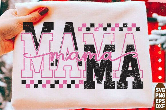 Retro Mama SVG & PNG Graphics for T-Shirt Designs